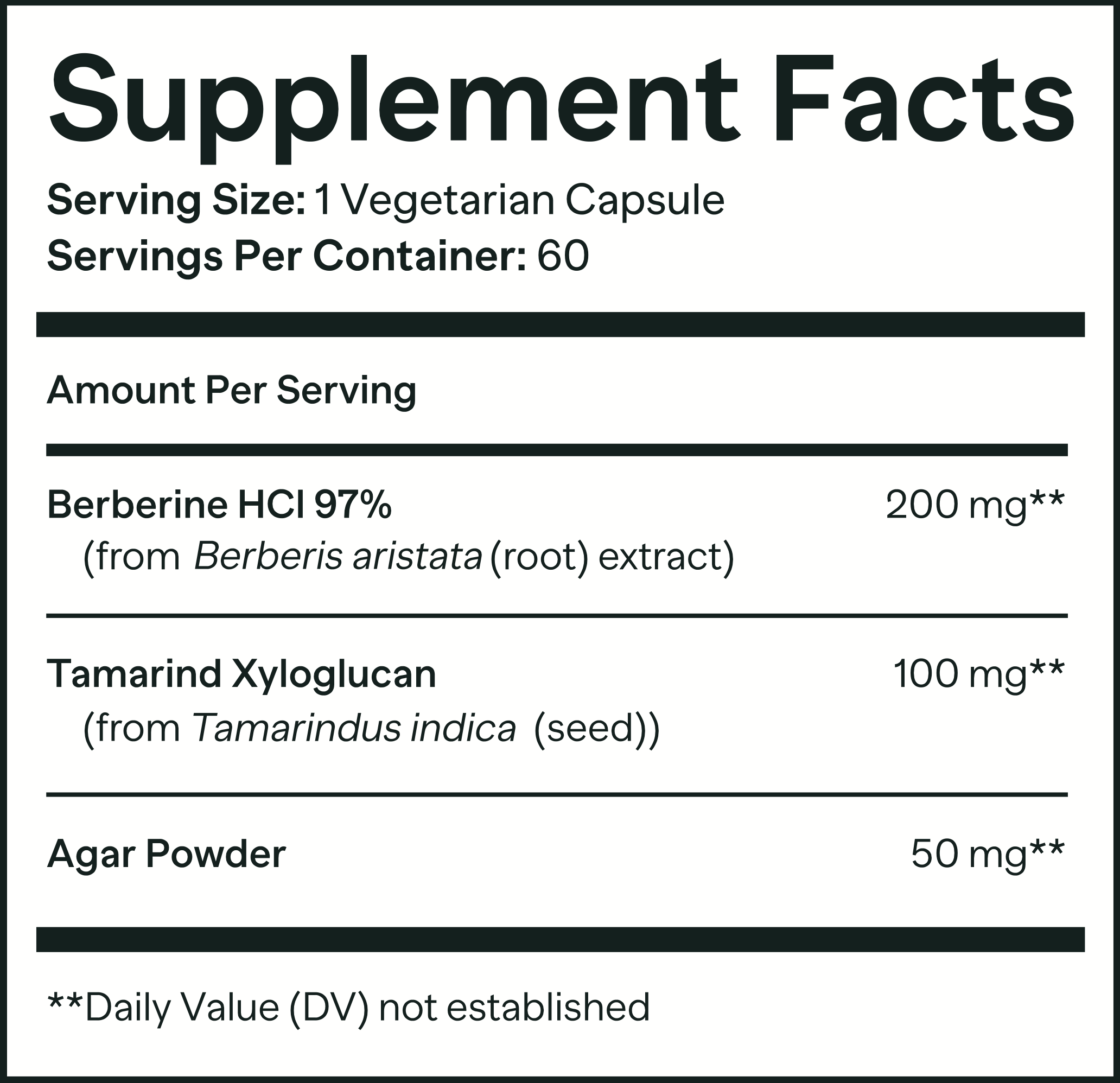 Supplement Facts